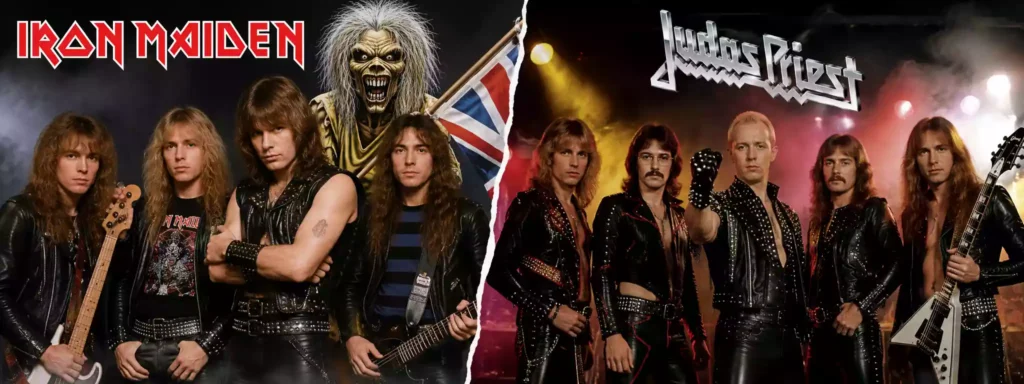 موج نو هوی متال بریتانیا NWOBHM آیرون میدن و جوداس پریست