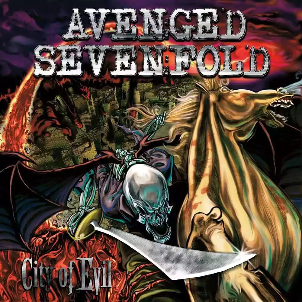 کاور رسمی آلبوم City of Evil از گروه اونجد سون‌فولد