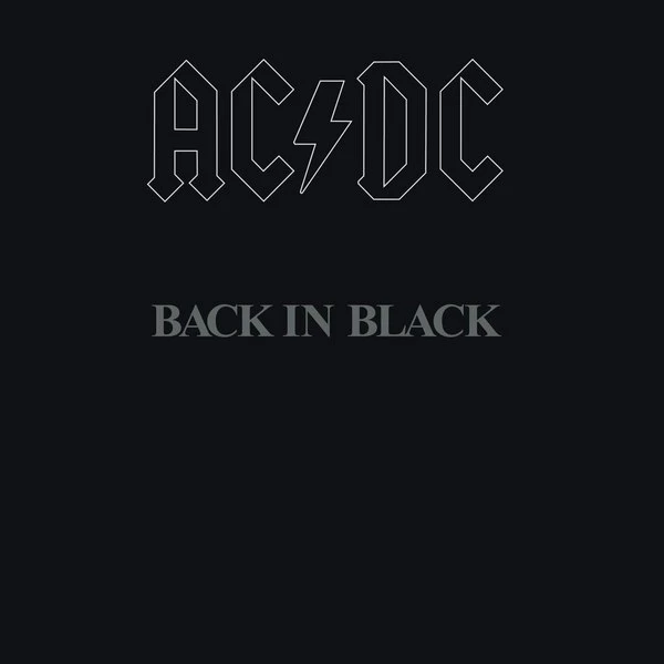 کاور آلبوم Back in Black از گروه AC/DC