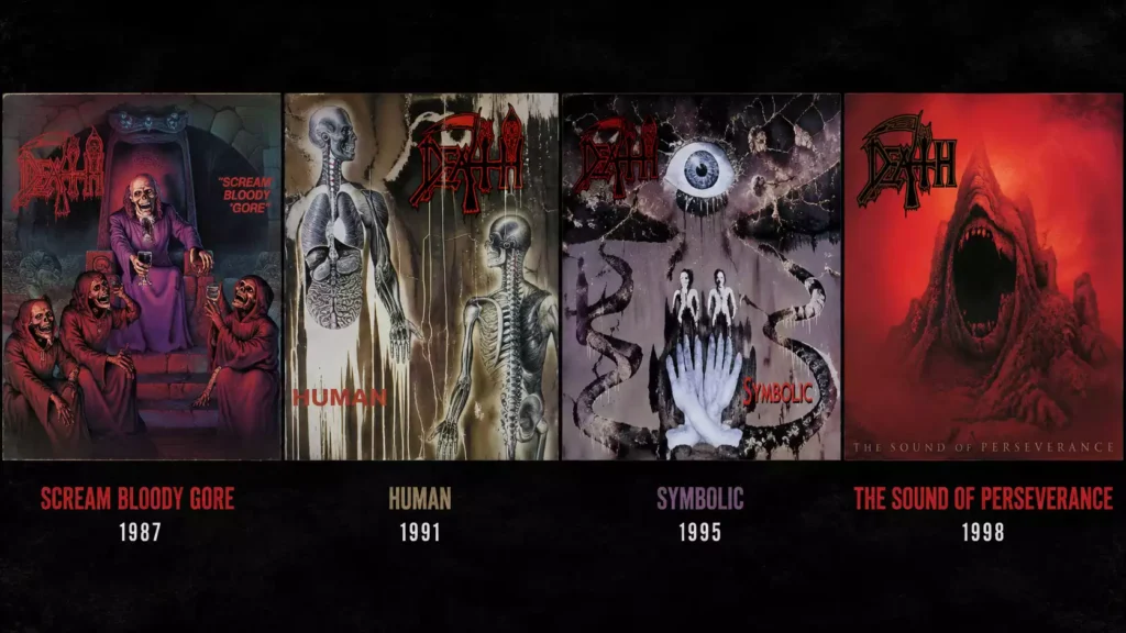 چهار آلبوم مهم گروه دث از Scream Bloody Gore تا The Sound of Perseverance