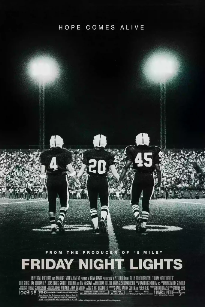 پوستر فیلم Friday Night Lights با موسیقی اکسپلوشنز این د اسکای