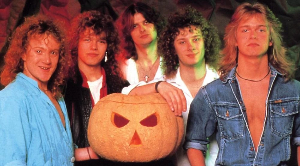  اعضای اولیه هلویین Helloween در دهه ۱۹۸۰
