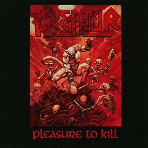 کاور رسمی آلبوم Pleasure to Kill از گروه کریتور