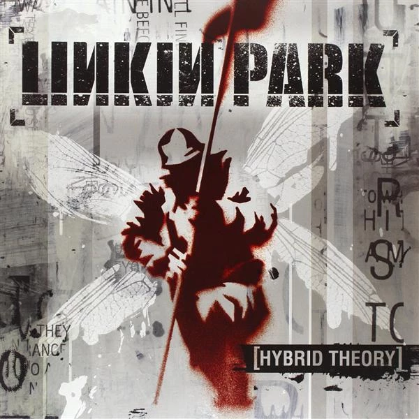 کاور رسمی آلبوم Hybrid Theory از لینکین پارک منتشرشده در سال ۲۰۰۰