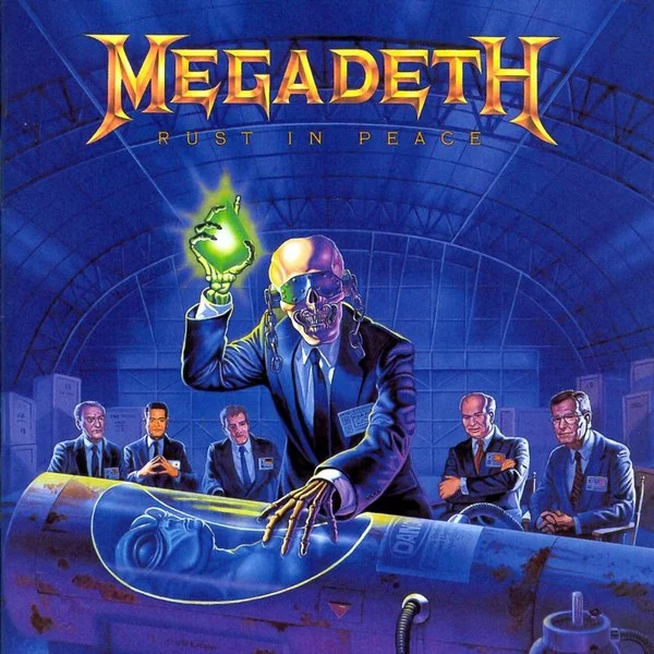 کاور آلبوم Rust in Peace از Megadeth ۱۹۹۰ تکنیکال‌ترین و پیچیده‌ترین آلبوم ترش متال