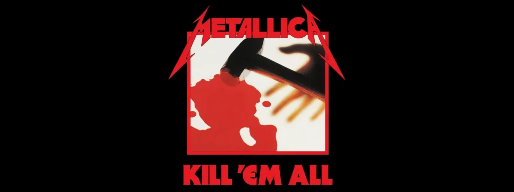جلد آلبوم Kill Em All اولین اثر استودیویی متالیکا