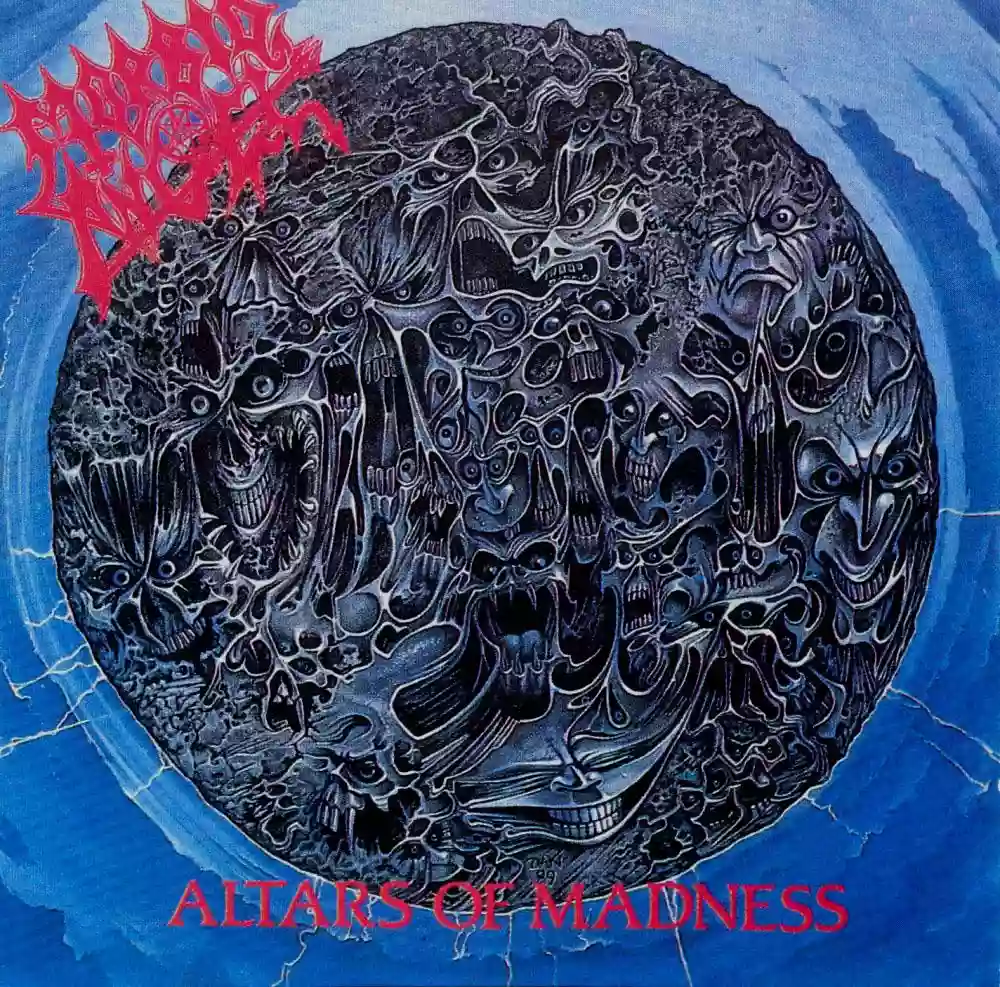 کاور رسمی آلبوم Altars of Madness از موربید انجل