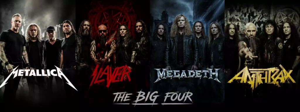 چهار باند بزرگ ترش متال یا Big Four