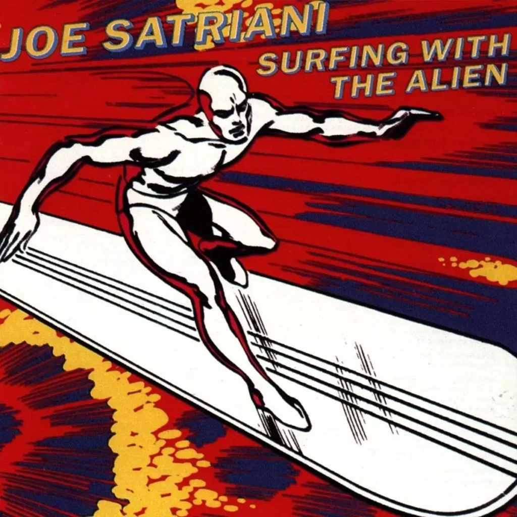 جلد رسمی آلبوم Surfing with the Alien