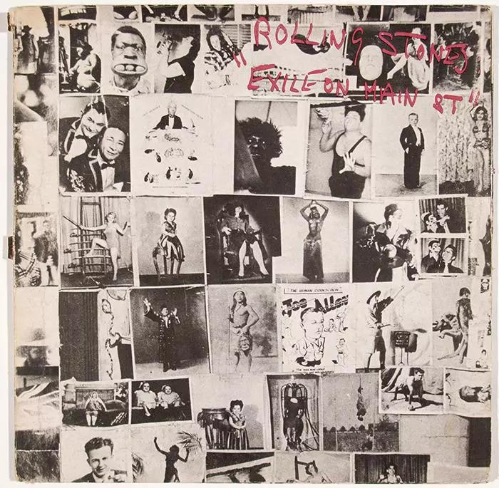 کاور آلبوم Exile on Main St. از رولینگ استونز منتشرشده در سال ۱۹۷۲